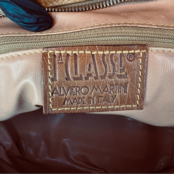 Auth Alviero Martini Geo Collection 1A Classe Travel Tote Vintage Large Bag - Picture 13 of 17